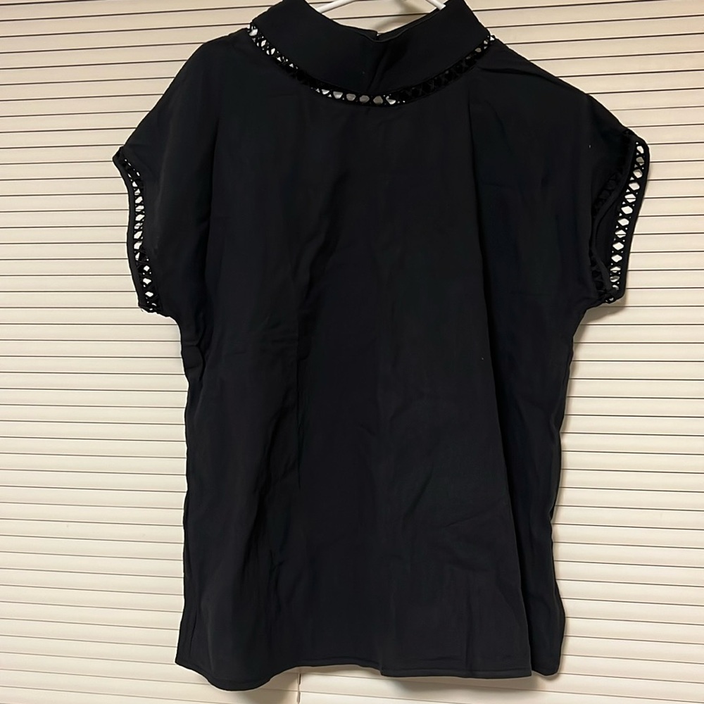 Shein Black Top Size Medium